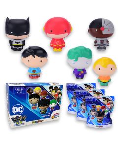 DC Squishy: Funny Box con 3 personaggi diversi