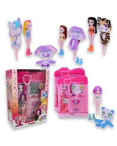 Animalove: FUNNY BOX con 2 personaggi diversi.
