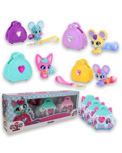 Pet in My Bag - Borsetta e Animaletto - FUNNY BOX CON 3 PERSONAGGI DIVERSI
