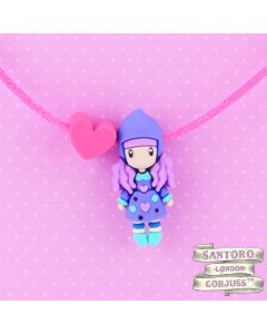 Santoro Gorjuss Bracelet: Braccialetto + 2 Charms - Set 06