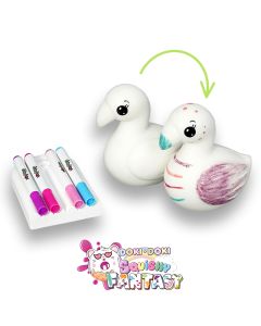 Squishy Fantasy con pennarelli: Paperetta