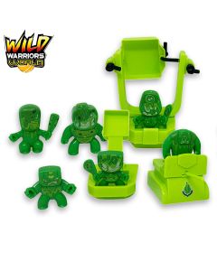 Wild Warriors World Diamond Slime Set con 10 sorprese