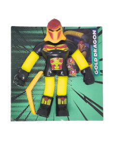 Wild Warriors Ninja Arms: Gold Dragon - Super Extensible 25 cm