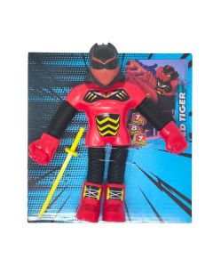 Wild Warriors Ninja Arms: Red Tiger - Super Extensible 25 cm