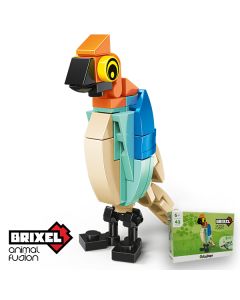 Brixel Animal Fusion: Pappagallo