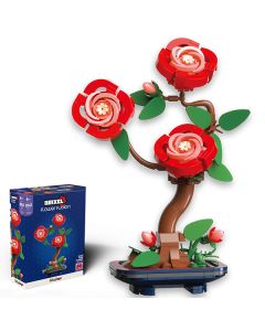 Brixel Flower Fusion Bonsai Chinese Rose| 22 cm | 262 pcs