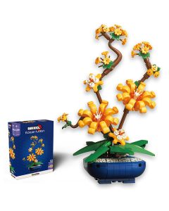 Brixel Flower Fusion Bonsai Winter Jasmine| 21 cm | 236 pcs