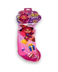 Calza Befana con 2 giochi - versione bambina
