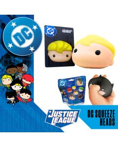 DC Squeeze Heads Aquaman + special card | Justice League