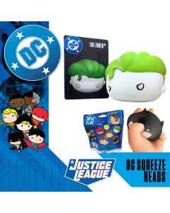DC Squeeze Heads Joker + special card | Justice League