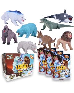 Legend of Animals Fire vs Ice: Funny Box con 3 personaggi diversi