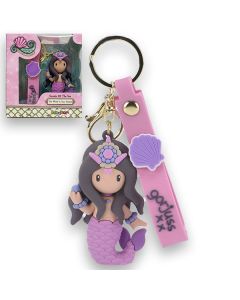 Santoro Gorjuss Key Ring: The World Is Your Oyster