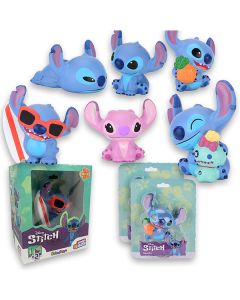 Stitch Squishy Tsum Tsum Maxi Size - Funny Box con 2 personaggi diversi