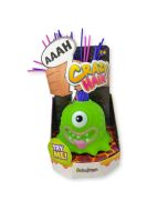 Crazy Hair - Col.Green - Tiragli i Capelli - Pile Incluse