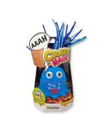 Crazy Hair - Col.Blue - Tiragli i Capelli - Pile Incluse