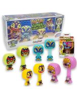 PopTube Zombie Fighters: FUNNY BOX 3 PEZZI CON PERSONAGGI DIFFERENTI