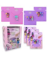 Santoro Gorjuss Bracelet: Funny Box con 3 bustine con braccialetti e charms diversi