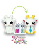 Squishy Fantasy con pennarelli: Giraffa