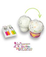 Squishy Fantasy con pennarelli: Pecorella