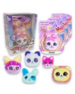 Doki Doki Warm Friends - Peluche Scaldamani: Funny Box con 3 personaggi diversi