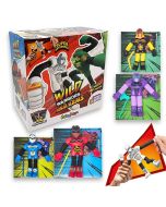 Wild Warriors Ninja Arms Super Extensible 25 cm: Funny Box con 2 personaggi diversi