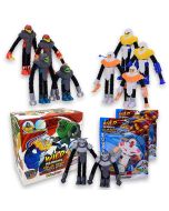 Wild Warriors Ninja Arms Stretch Attack: Funny Box con due personaggi diversi