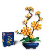 Brixel Flower Fusion Bonsai Winter Jasmine| 21 cm | 236 pcs