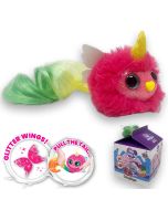Milky Unicorn con coda vibrante: Macaron